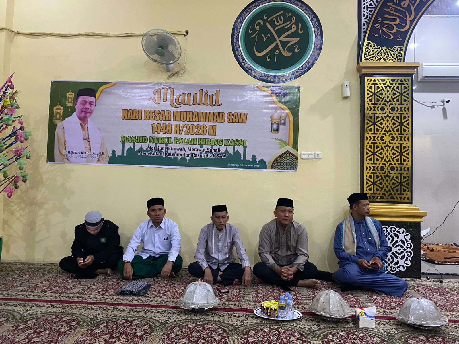 Merajut Ukhuwah di Biring Kassi, Warga Lembang Teladani Kelembutan Rasulullah SAW.